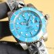 Copy Rolex Blaken Submariner Tiffany Blue Chrome Heart Steel Strap 8215 Watches (5)_th.jpg